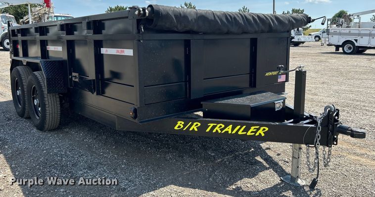 image for item EG0998 2023 B/R Trailer dump trailer