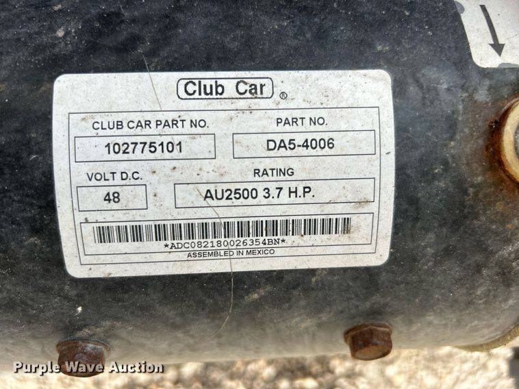 image for item EG1011 2019 Club Car Carryall 550 golf cart