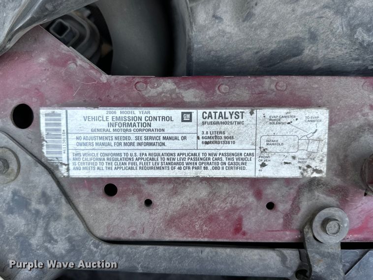 image for item EH6990 2006 Buick LaCrosse CX 