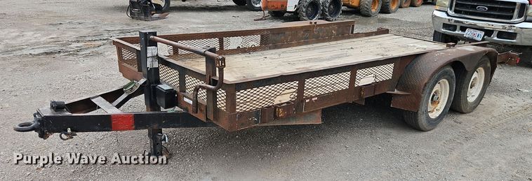 image for item EI8248 1989 Starlite utility trailer