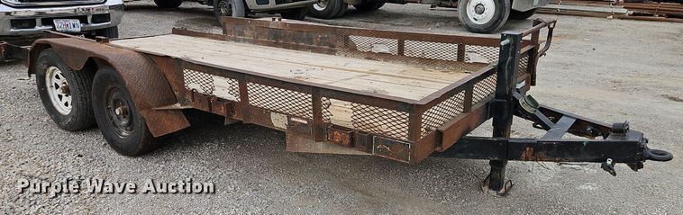 image for item EI8248 1989 Starlite utility trailer