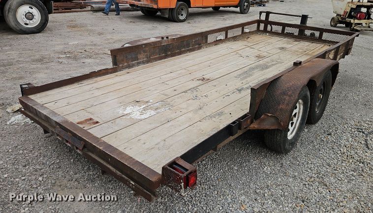 image for item EI8248 1989 Starlite utility trailer