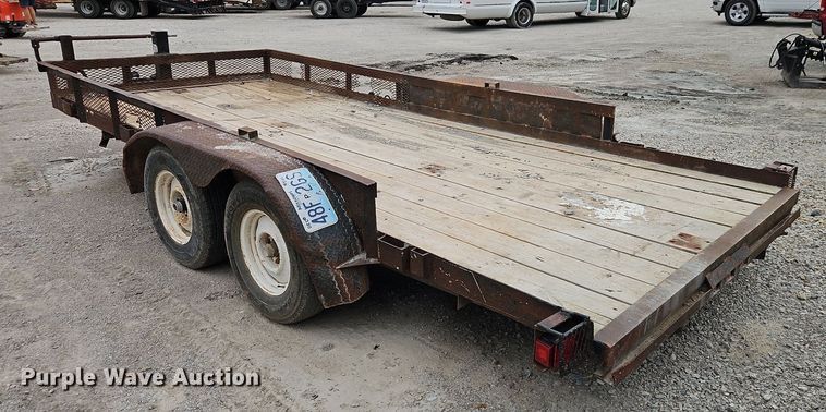 image for item EI8248 1989 Starlite utility trailer