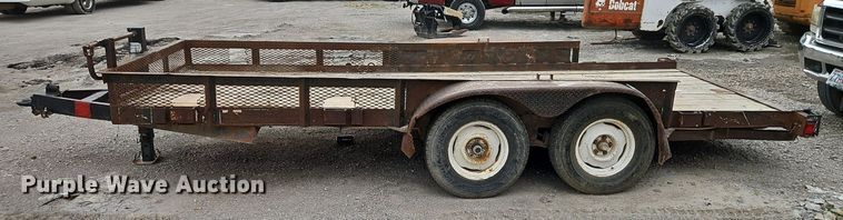 image for item EI8248 1989 Starlite utility trailer