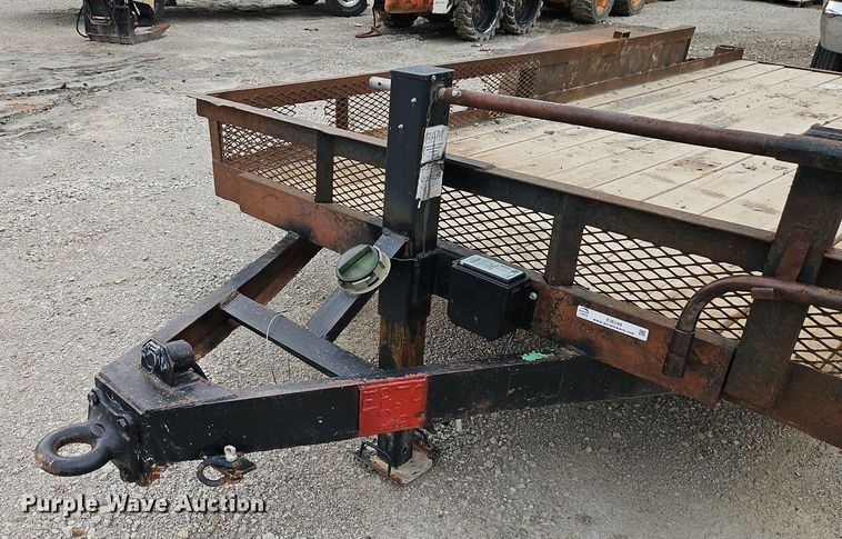 image for item EI8248 1989 Starlite utility trailer