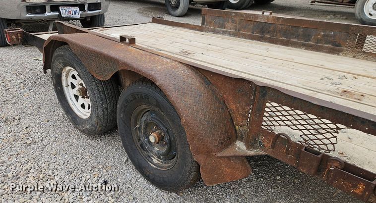image for item EI8248 1989 Starlite utility trailer