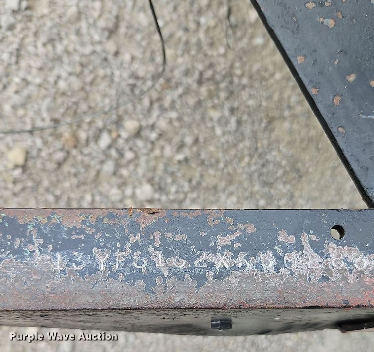 image for item EI8248 1989 Starlite utility trailer