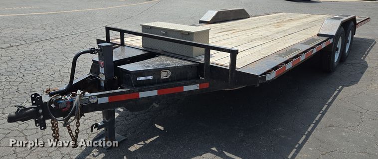 image for item EI8259 2017 H & H Trailers  FD-306 REV A tilt deck equipment trailer