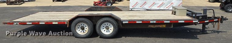 image for item EI8259 2017 H & H Trailers  FD-306 REV A tilt deck equipment trailer