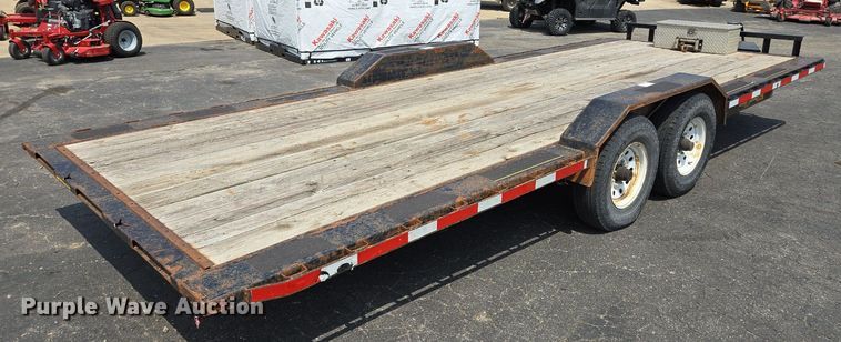 image for item EI8259 2017 H & H Trailers  FD-306 REV A tilt deck equipment trailer