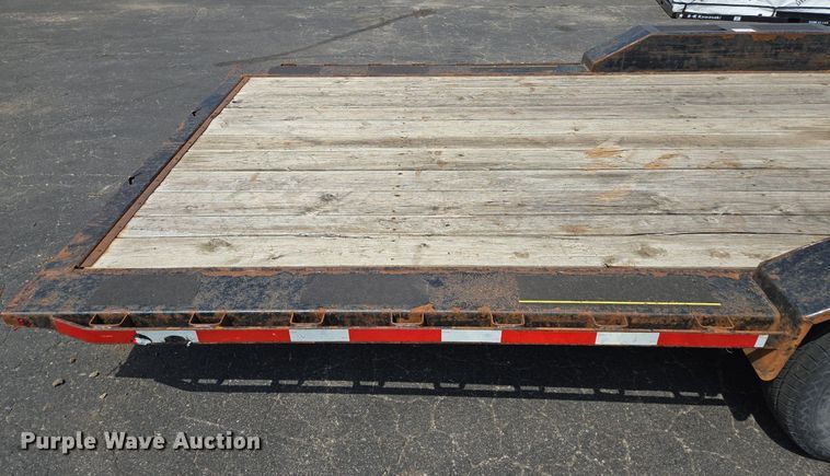 image for item EI8259 2017 H & H Trailers  FD-306 REV A tilt deck equipment trailer