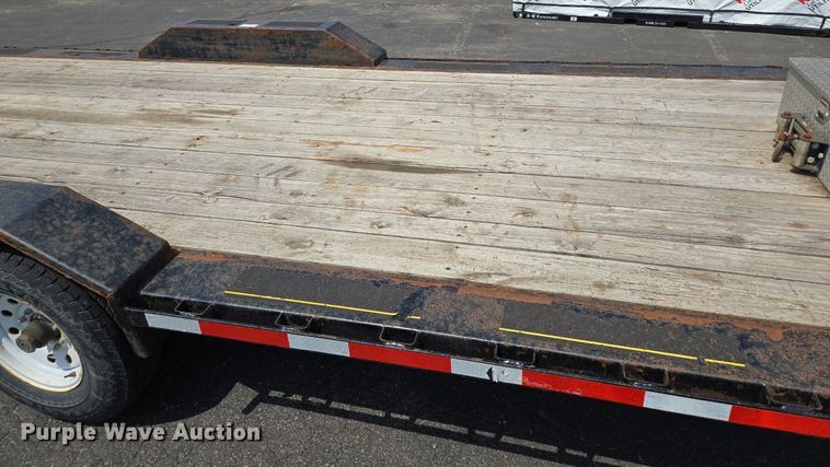 image for item EI8259 2017 H & H Trailers  FD-306 REV A tilt deck equipment trailer