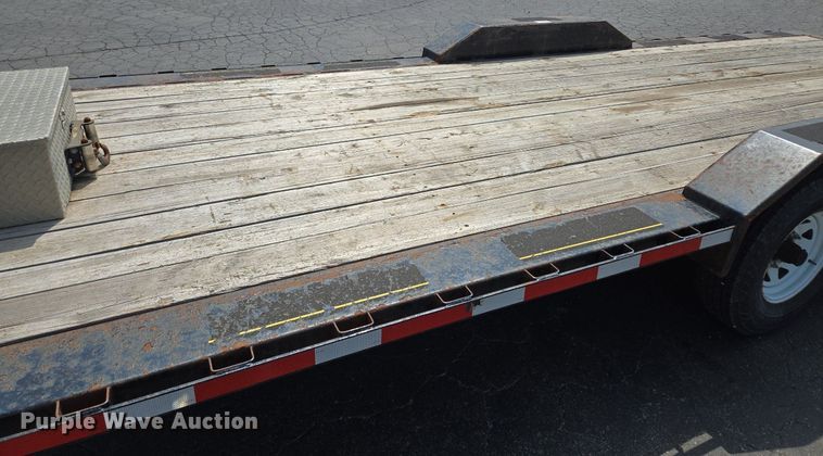 image for item EI8259 2017 H & H Trailers  FD-306 REV A tilt deck equipment trailer