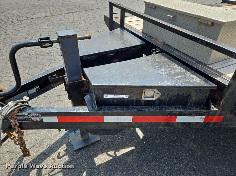 image for item EI8259 2017 H & H Trailers  FD-306 REV A tilt deck equipment trailer