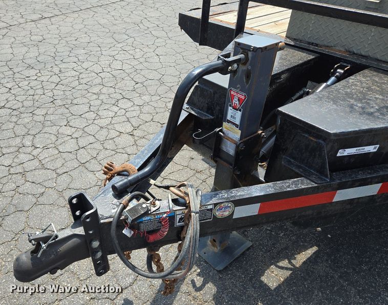 image for item EI8259 2017 H & H Trailers  FD-306 REV A tilt deck equipment trailer