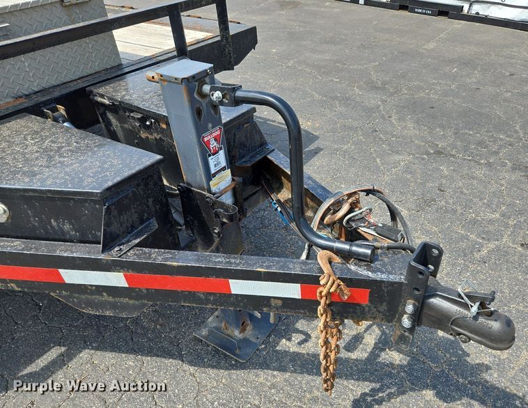 image for item EI8259 2017 H & H Trailers  FD-306 REV A tilt deck equipment trailer