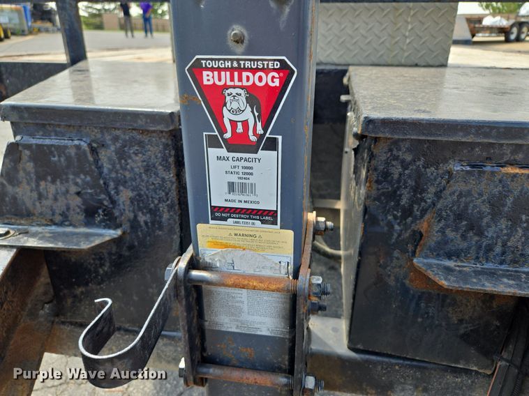 image for item EI8259 2017 H & H Trailers  FD-306 REV A tilt deck equipment trailer