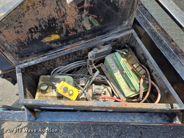 image for item EI8259 2017 H & H Trailers  FD-306 REV A tilt deck equipment trailer