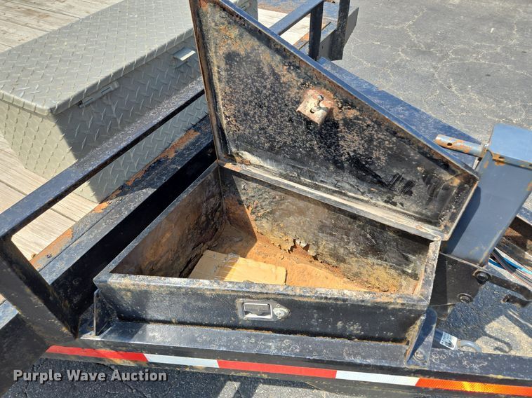 image for item EI8259 2017 H & H Trailers  FD-306 REV A tilt deck equipment trailer