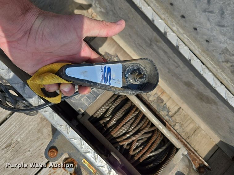 image for item EI8259 2017 H & H Trailers  FD-306 REV A tilt deck equipment trailer