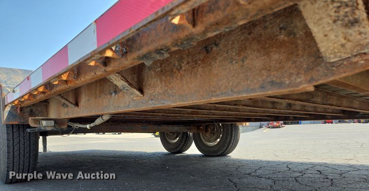 image for item EI8259 2017 H & H Trailers  FD-306 REV A tilt deck equipment trailer