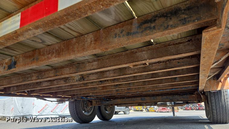 image for item EI8259 2017 H & H Trailers  FD-306 REV A tilt deck equipment trailer