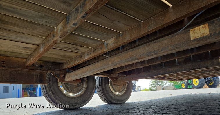 image for item EI8259 2017 H & H Trailers  FD-306 REV A tilt deck equipment trailer