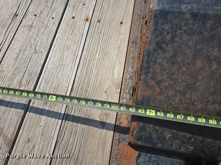 image for item EI8259 2017 H & H Trailers  FD-306 REV A tilt deck equipment trailer