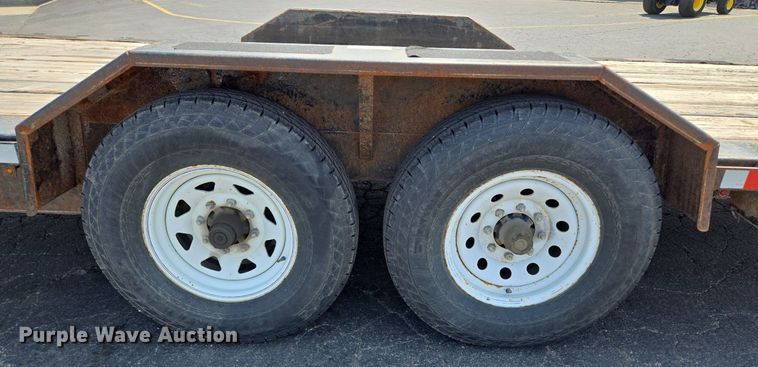 image for item EI8259 2017 H & H Trailers  FD-306 REV A tilt deck equipment trailer
