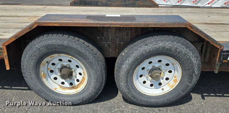 image for item EI8259 2017 H & H Trailers  FD-306 REV A tilt deck equipment trailer