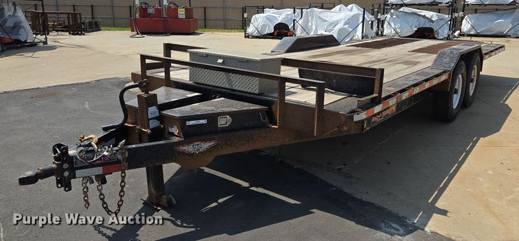 image for item EI8260 2019 H & H Trailers  Speed Loader EX tilt deck equipment trailer