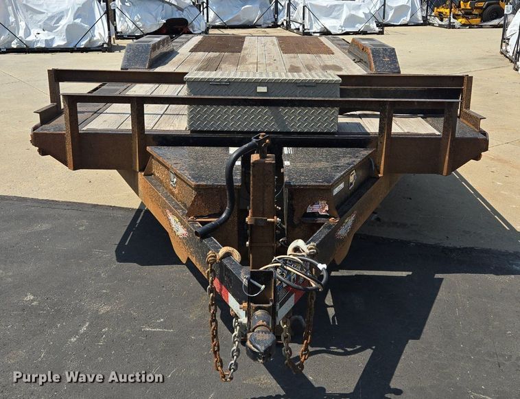 image for item EI8260 2019 H & H Trailers  Speed Loader EX tilt deck equipment trailer