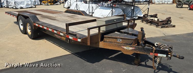 image for item EI8260 2019 H & H Trailers  Speed Loader EX tilt deck equipment trailer
