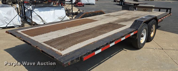 image for item EI8260 2019 H & H Trailers  Speed Loader EX tilt deck equipment trailer