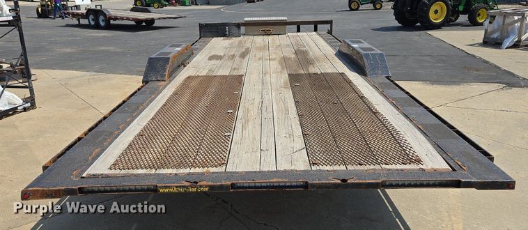 image for item EI8260 2019 H & H Trailers  Speed Loader EX tilt deck equipment trailer