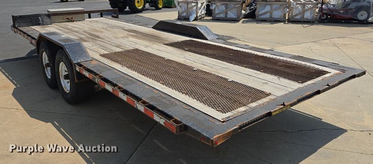 image for item EI8260 2019 H & H Trailers  Speed Loader EX tilt deck equipment trailer