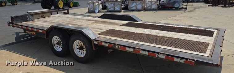 image for item EI8260 2019 H & H Trailers  Speed Loader EX tilt deck equipment trailer