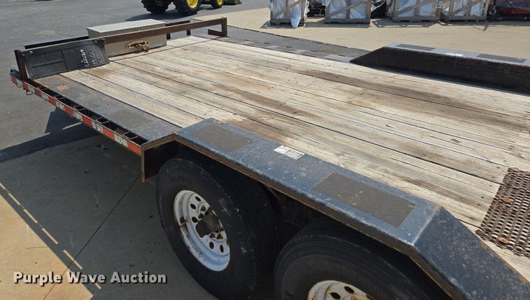 image for item EI8260 2019 H & H Trailers  Speed Loader EX tilt deck equipment trailer