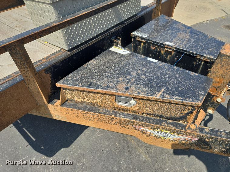 image for item EI8260 2019 H & H Trailers  Speed Loader EX tilt deck equipment trailer