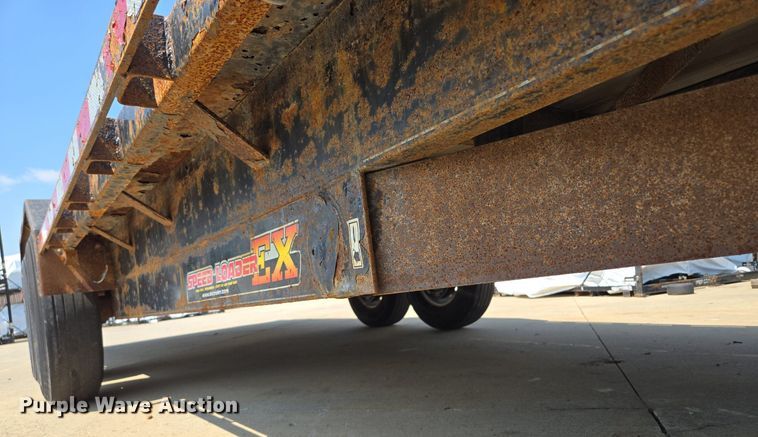 image for item EI8260 2019 H & H Trailers  Speed Loader EX tilt deck equipment trailer