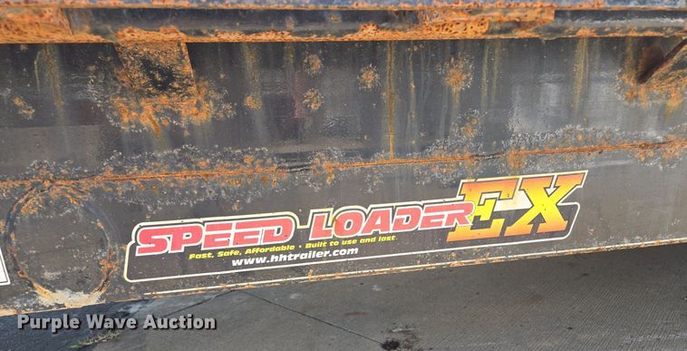 image for item EI8260 2019 H & H Trailers  Speed Loader EX tilt deck equipment trailer
