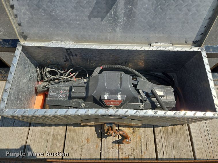 image for item EI8260 2019 H & H Trailers  Speed Loader EX tilt deck equipment trailer