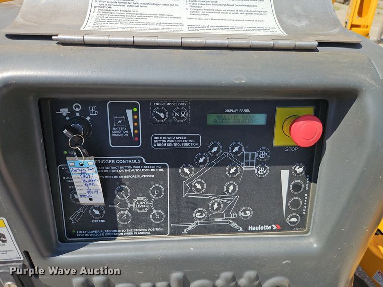 image for item EI8281 2017 Haulotte 45XA boom lift