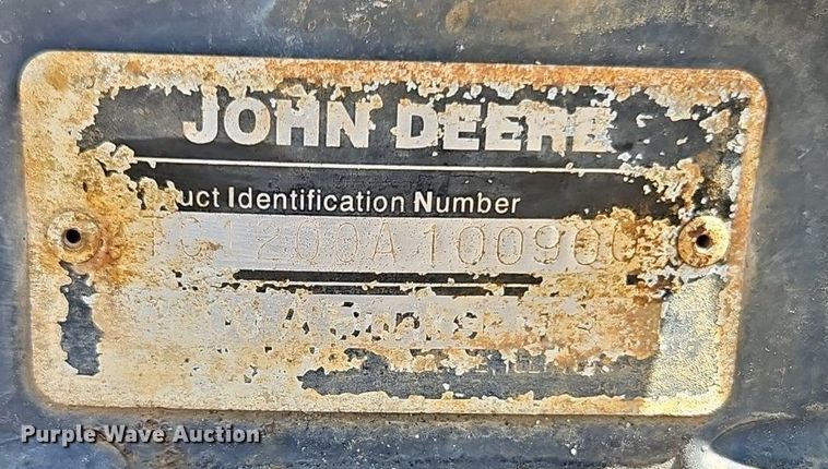 image for item EI8282 John Deere 1200A bunker rake