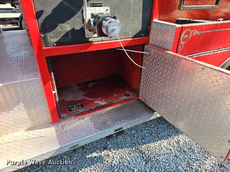 image for item EI8295 1982 GMC  C7000 pumper fire truck