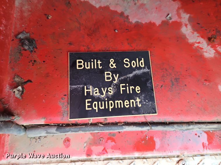 image for item EI8295 1982 GMC  C7000 pumper fire truck