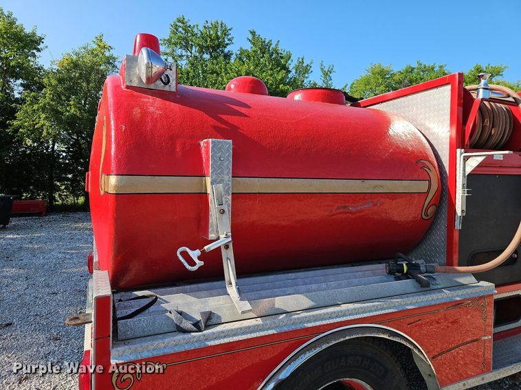 image for item EI8295 1982 GMC  C7000 pumper fire truck