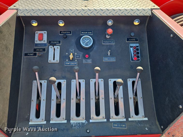 image for item EI8295 1982 GMC  C7000 pumper fire truck