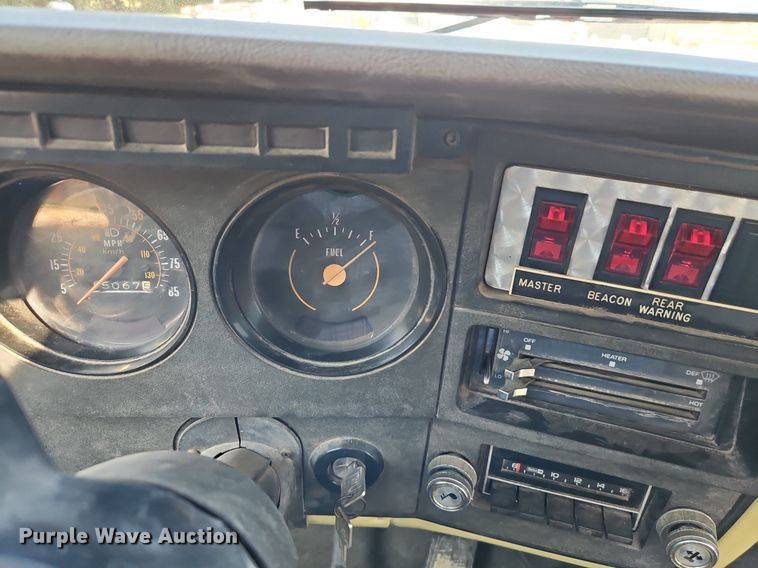 image for item EI8295 1982 GMC  C7000 pumper fire truck