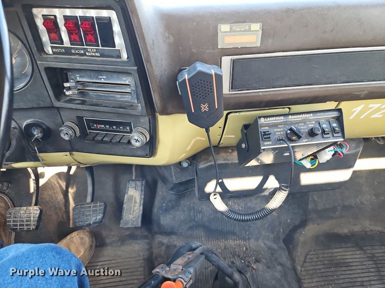 image for item EI8295 1982 GMC  C7000 pumper fire truck